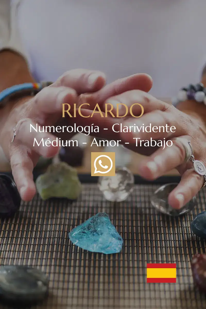 Ricardo - Numerología - Clarividente - Médium - Amor - Trabajo